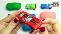 Learn Colours with Play Doh | Surprise Eggs Playdoh | Learn Colors with Hot Wheels | Kids Learning