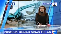 Isak Tangis Warnai Eksekusi Rumah Dinas TNI AD di Cijantung