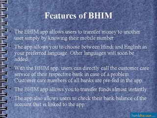 BHIM App : Features and How to use