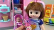 Baby Doll refrigerator and Kinder Joy Surprise eggs Play-Doh toys-7wc5W_hjdi0