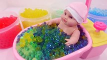 Кукла Ванна Время Игрушка Orbeez Играть Doh Сюрприз Слизь Английском Языке Учим Цвета На YouTube