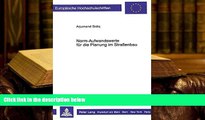 PDF [DOWNLOAD] Norm-Aufwandswerte für die Planung im Straßenbau (Europäische