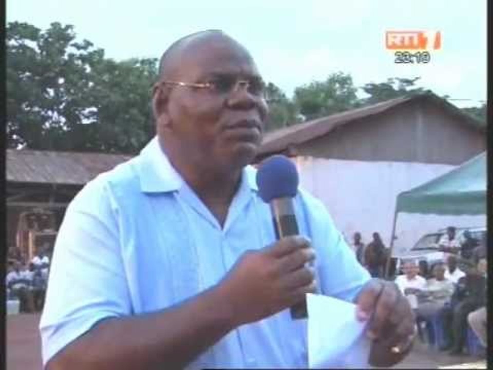 Issia: Le ministre des eaux et forêt Nabo Clément inaugure la principale scierie renovée