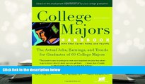Free PDF College Majors Handbook with Real Career Paths and Payoffs: The Actual Jobs, Earnings,