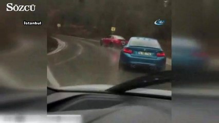 Trafik magandaları tozu dumana kattı!