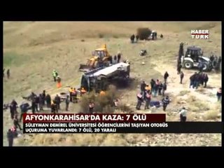 Afyonkarahisar'da feci kaza: 7 ölü
