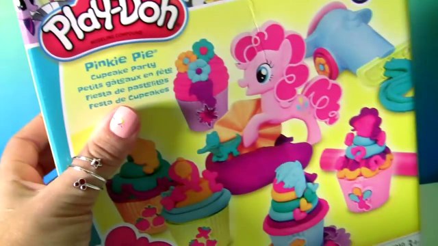 Let's Bake with My Little Pony Play Doh Pinkie Pie Cupcake Party Play Dough MLP Baking Set for Girls-wIz77XpV6t8