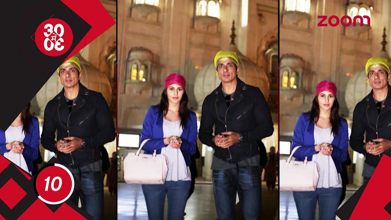 Sonu & Amyra At A Gurudwara In Delhi,Illeana Says She Was A Victim