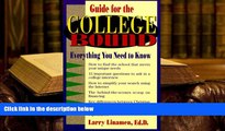 Download Guide for the College Bound: Everything You Need to Know Pre Order