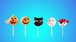 Монстр тыквы Lollipop Vs Hello Kitty Caake Pop Finger Family Nursery Rhymes и песни для детей