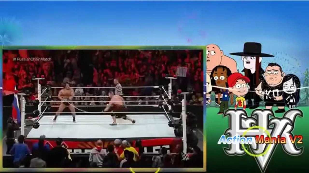 WWE John Cena Returns and Attack Rusev in a Bloodiest Match | John Cena Almost Died HD