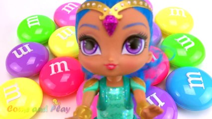 Giant M&M Clay Slime Surprise Toys Disney Superhero Peppa Pig Kinder Man Learn Colors Play Doh Ducks-WBayPd4r8Bg