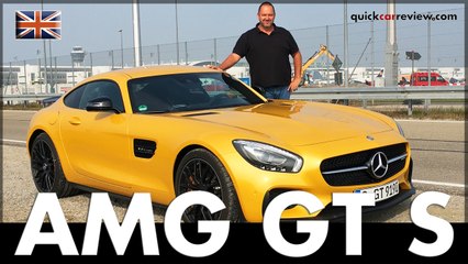 Mercedes-AMG GT S Test Drive & Review | 2017 | English