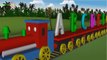 ABC песни для детей | 3D на ABC поезд алфавит потешки для детей