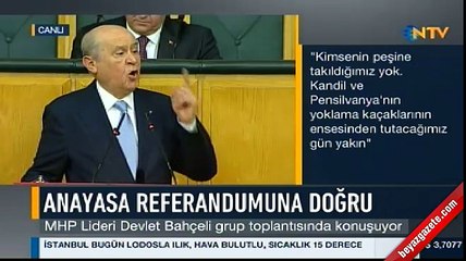 Devlet Bahçeli'nin 'Erdoğan' sözleri ayakta alkışlandı!