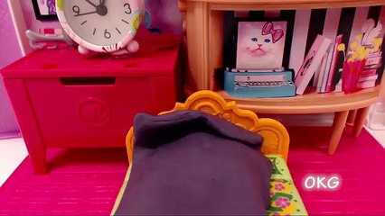 NewBorn Baby Mermaid Video Play Doh Stop Motion Animation Claymation