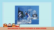 BAVARIAN FLAGS FATHER  SON STEIN UNIQUE GERMAN FATHERS BEER GLASS STEIN SET f49f6f41