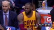 LeBron James expulsé du match Cavaliers vs Wizards (6/2/2017)