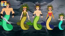 Finger Family Collection | Superheroes Aqua Sea God cartoons Finger Family Rhymes
