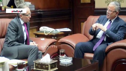 محافظ المنيا يبحث مع السفير الإسترالى فرص التعاون والإستثمار فى عدة مجالات