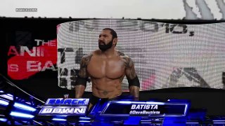 WWE 2K15 Batista Entrance (PS4 Next Gen)