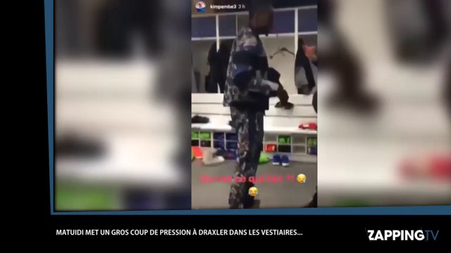 PSG : Blaise Matuidi insulte Julian Draxler dans les vestiaires, la vidéo buzz