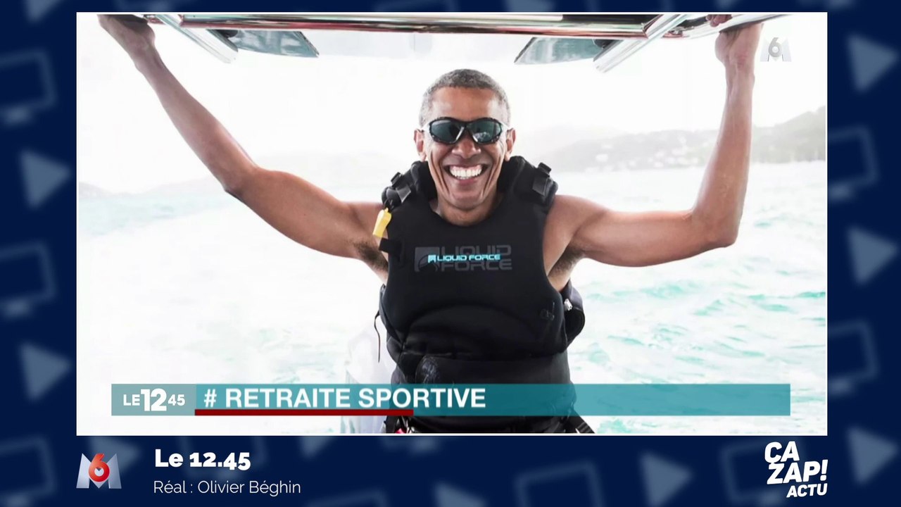 Kite surf et île privée : la retraite sportive de Barack Obama