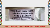 Fishing Lures German Glass Beer Stein w an Authentic Antique and Modern Fishing Lures 3dc86fb0