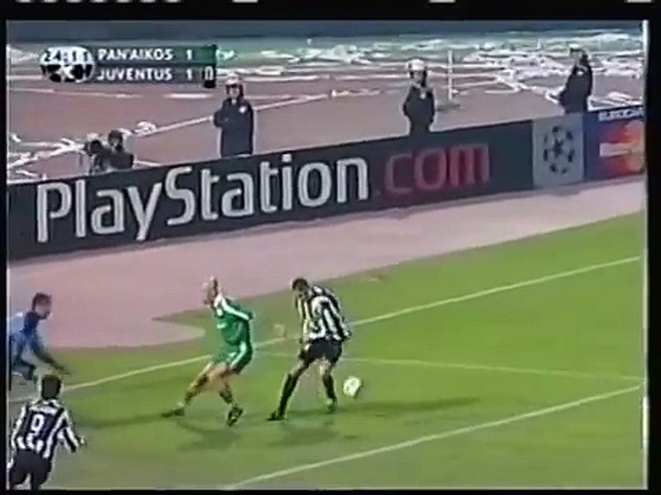 08.11.2000 - 2000-2001 UEFA Champions League Group E Matchday 6 Panathinaikos FC 3-1 Juventus