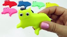Play dough Molds Cats Learn Colors with Play doh Creative and fun for Children