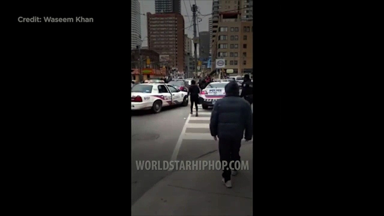 Toronto Cops Taser A Motionless Man On The Ground While Telling Him To Stop Resisting!