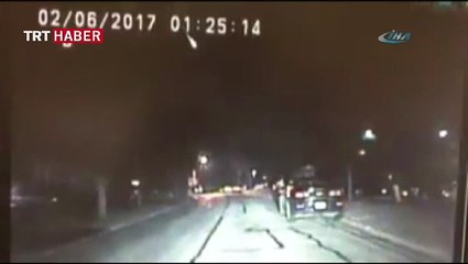 Meteor böyle düştü