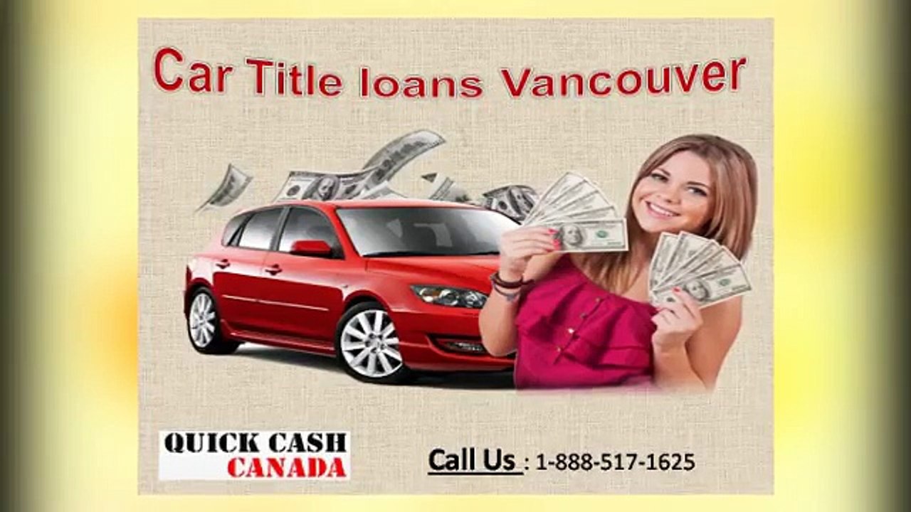 Car Title Loans Vancouver