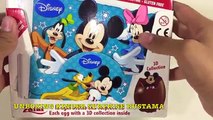 Киндер Яйца Сюрприз по мультику Дисней Микки Маус ,Unboxing Surprise Eggs Disney Mickey Mouse