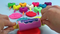 Play Doh Hearts Lollipops Smiley Face with Elmo Big Bird and Friends Molds Fun Creative for Kids