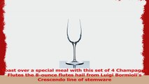 Luigi Bormioli Crescendo 8Ounce Champagne Flute Glasses Set of 4 f4f1df1c