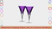 Waterford Toasting Flutes Set of 2 Lismore Amethyst 3b1a1ec6