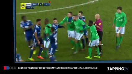 ASSE - OL : Les commentaires honteux de Jérémy Berthod sur OL TV sur le tacle de Corentin Tolisso (Vidéo)