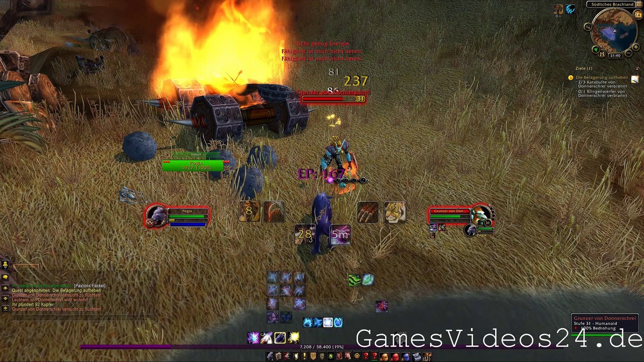 World of Warcraft Quest: Die Belagerung aufheben