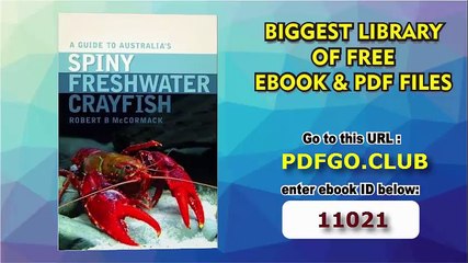A Guide to Australia's Spiny Freshwater Crayfish
