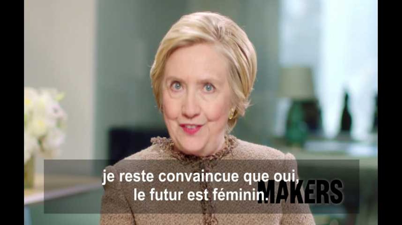 Hillary Clinton: "Je reste convaincue que le futur est féminin"