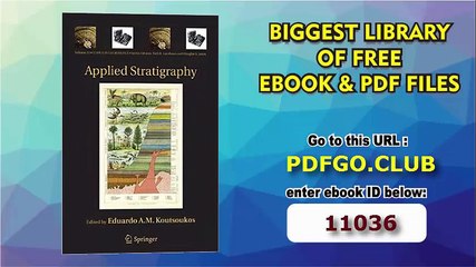 Applied Stratigraphy (Topics in Geobiology)