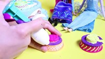 Play Doh Frozen and Play-Doh Cake Makin Station Playset Play Dough Disney Princess Toys