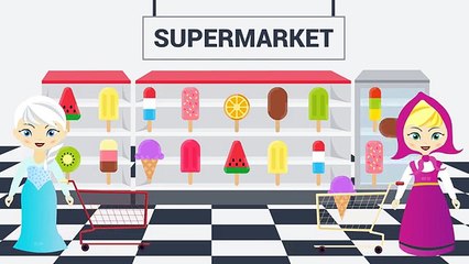 Maleficent & Spiderman - Lollipop Finger Family - Masha & Elsa Friendship Story 5