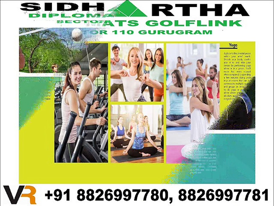 Sidhartha Diplomats Golf Link Reasonable Price Booking Your Dreams  House Sector 110 Gurgaon 8826997781