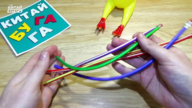 ЖЕСТЬ: ЗАВЯЗАЛ КАРАНДАШ В УЗЕЛ - А ВАМ СЛАБО ? ИЛИ МЕНЯ УЖЕ СОВСЕМ ГЛЮЧИТ ? - Китай БУГАГА