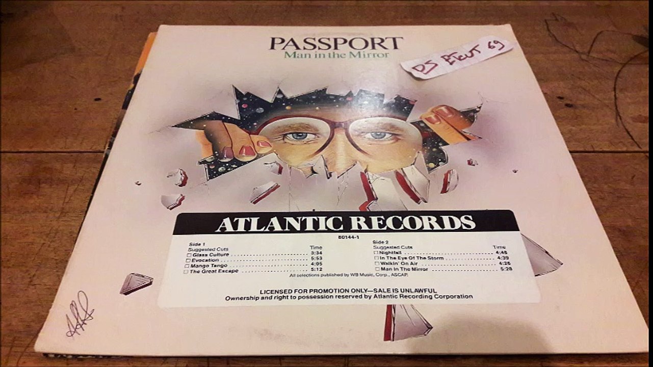 PASSPORT-GLASS CULTURE(RIP ETCUT)ATLANTIC REC 83