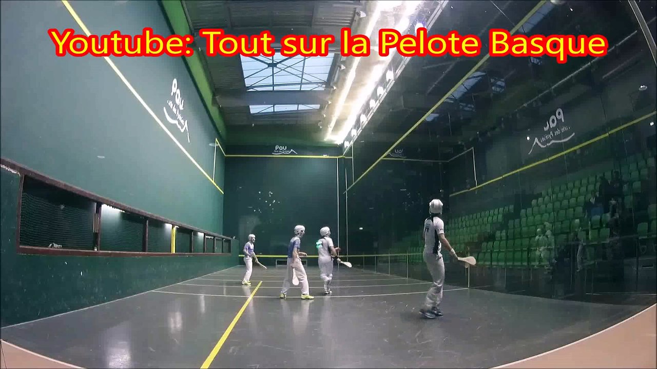 Cuir Trinquet Nat A - Pau (Pillardou-Lolibé) contre Oloron (Herriberry-Trey)