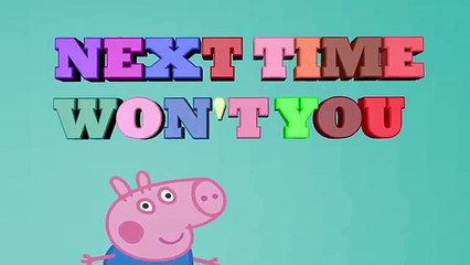 abc song with peppa pig - alphabet songs for children - abcd song for baby - music nursery rhymes