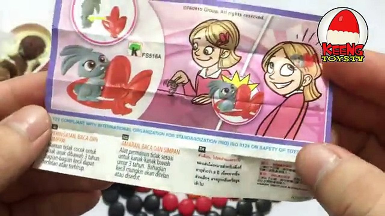 5 Surprise Egg and Toy Collector coloring for Children - Keeng Toys TV